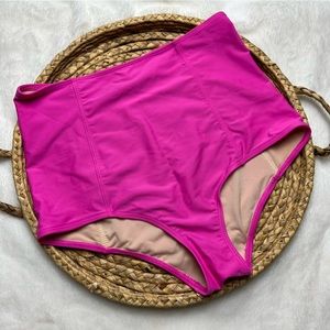 Small Kortni Jeane Pink Swim Bottoms